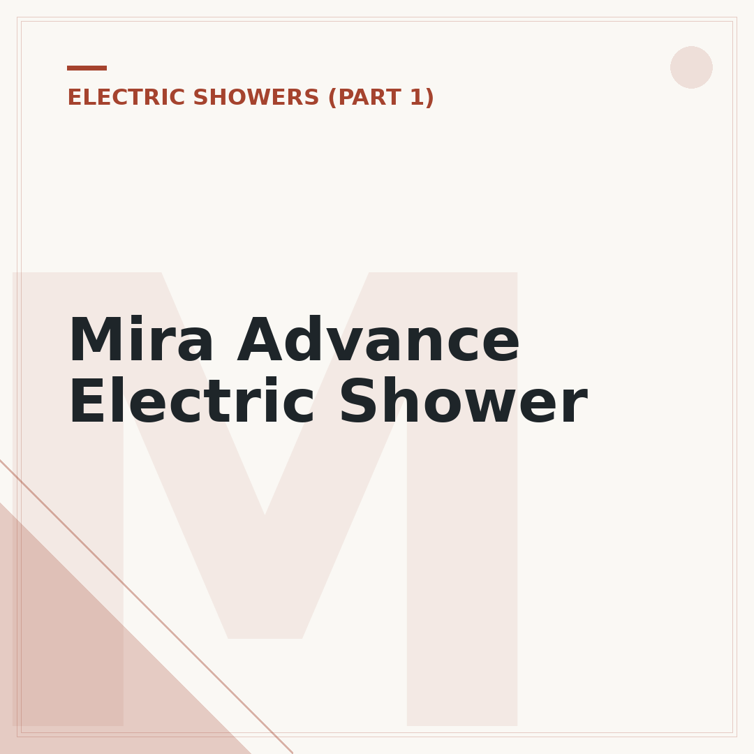 Mira Advance Electric Shower