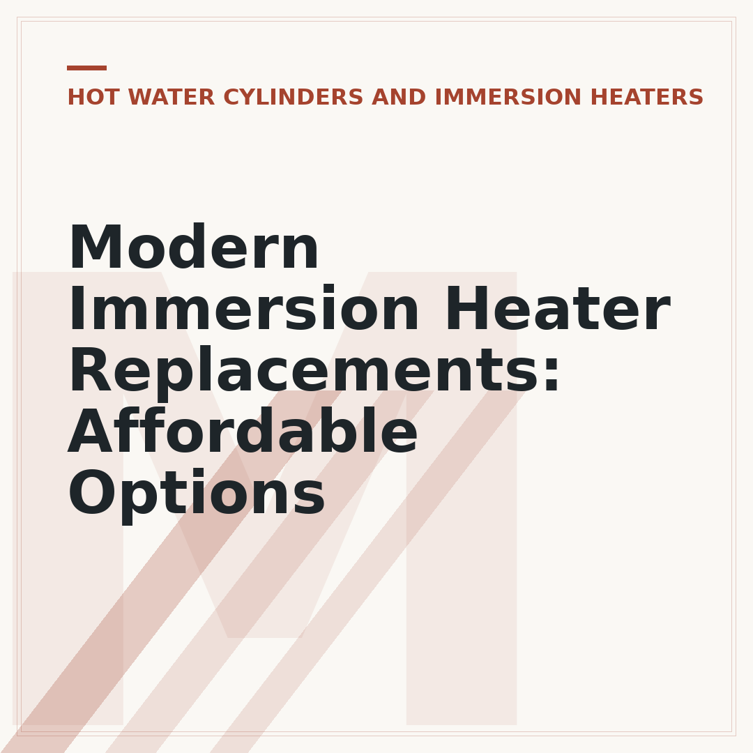 Modern Immersion Heater Replacements: Affordable Options