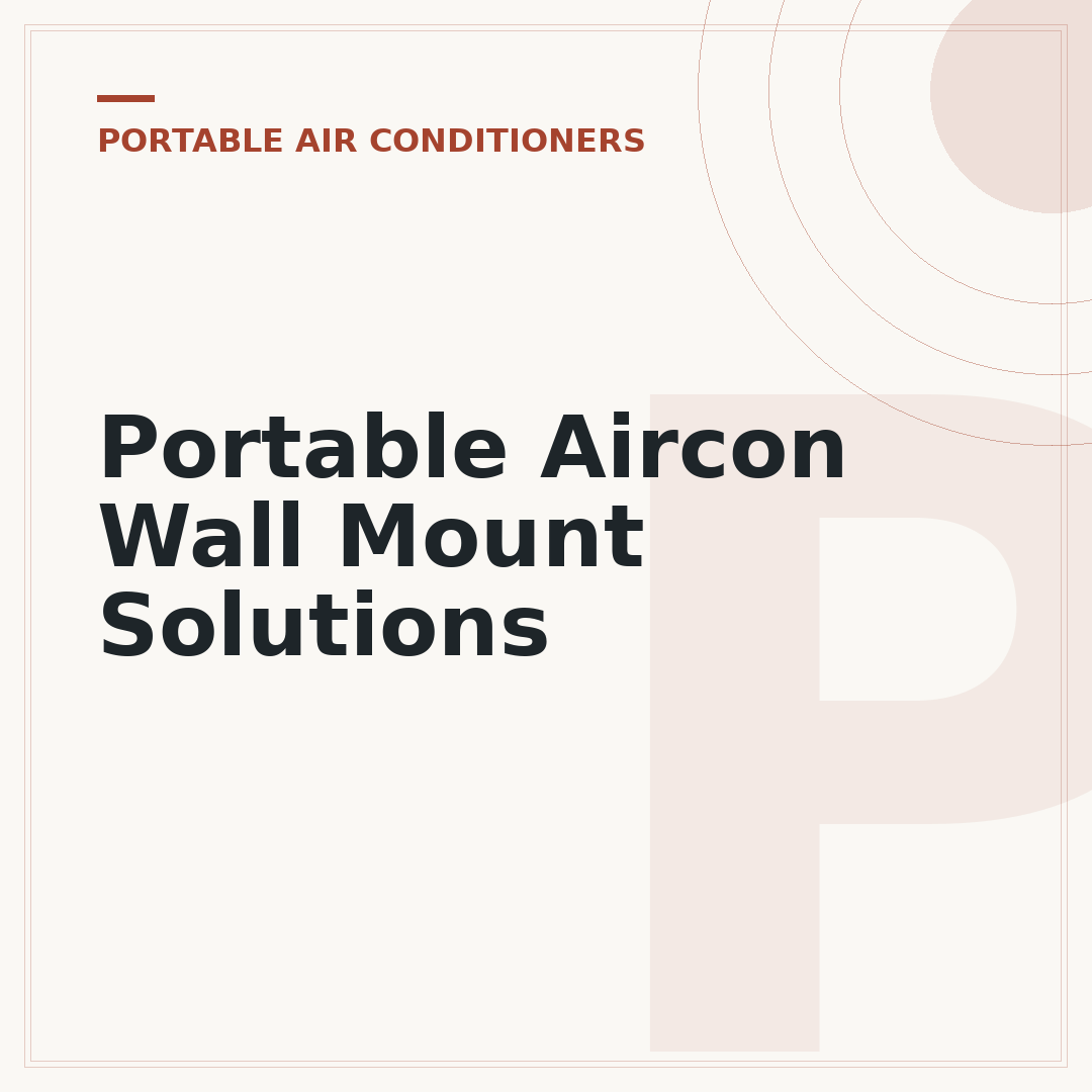 Portable Aircon Wall Mount Solutions