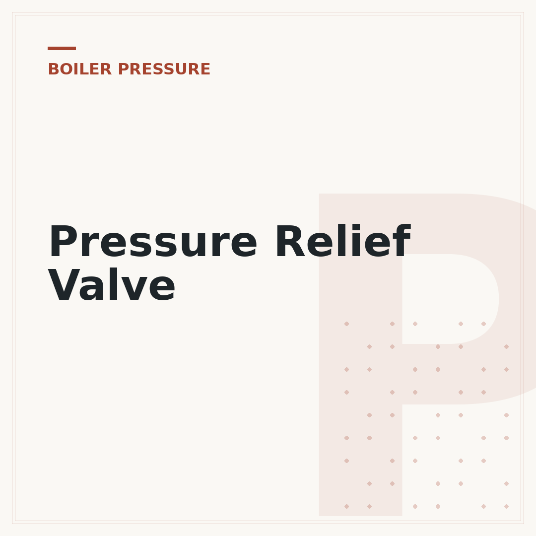 Pressure Relief Valve