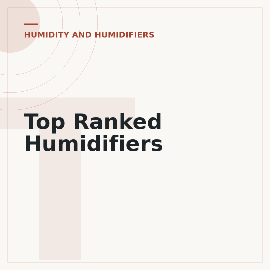 Top Ranked Humidifiers