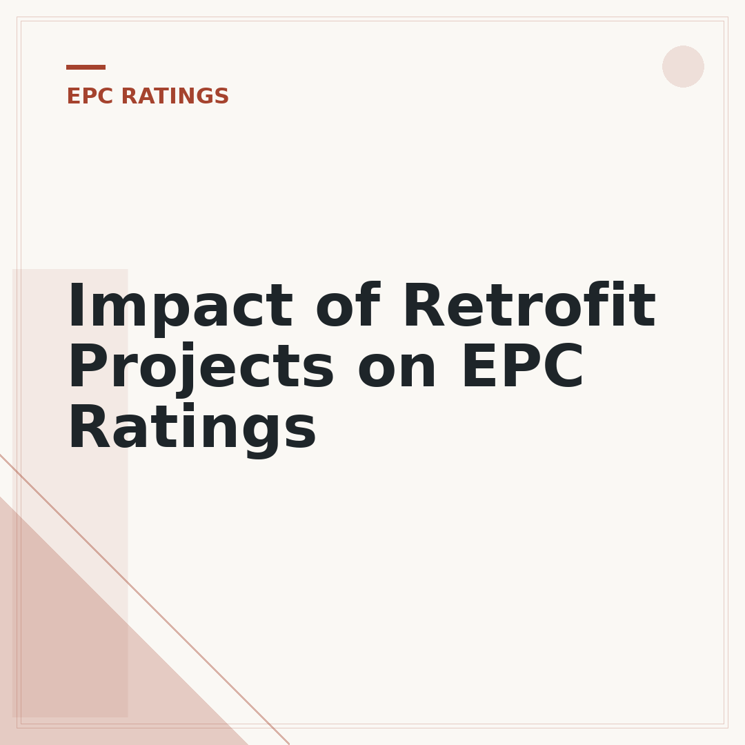 Impact of Retrofit Projects on EPC Ratings