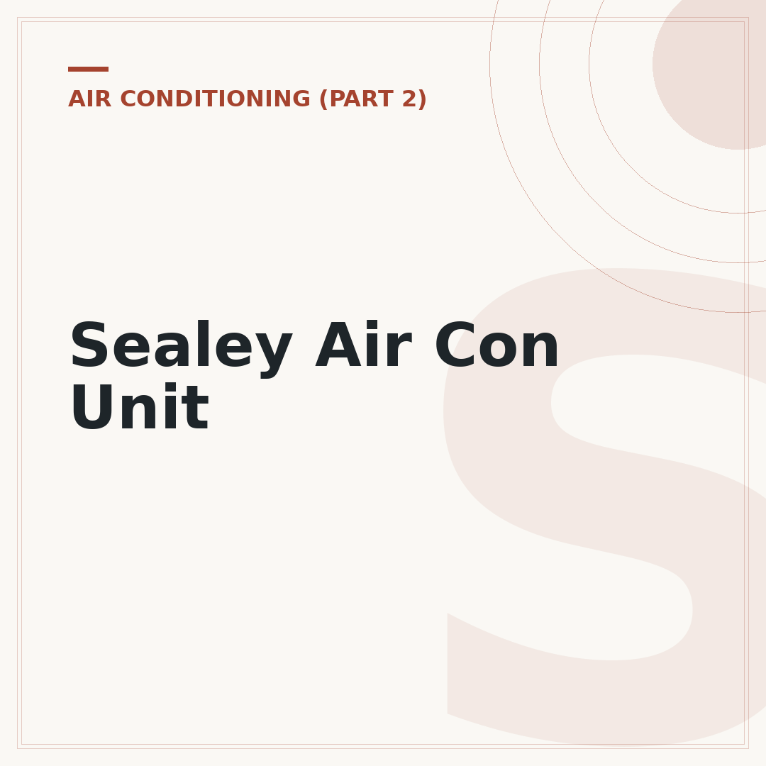 Sealey Air Con Unit