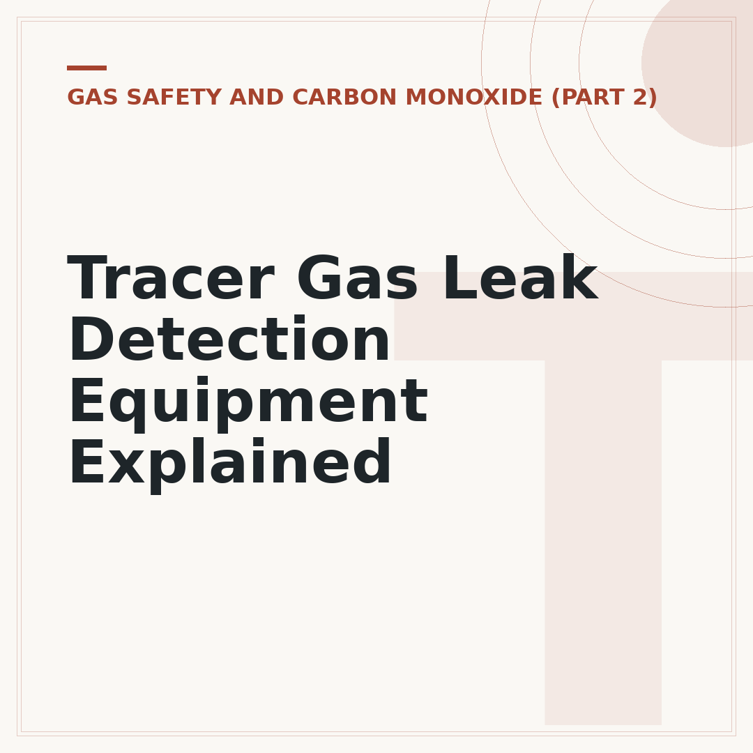 Tracer Gas Leak Detection Equipment Explained