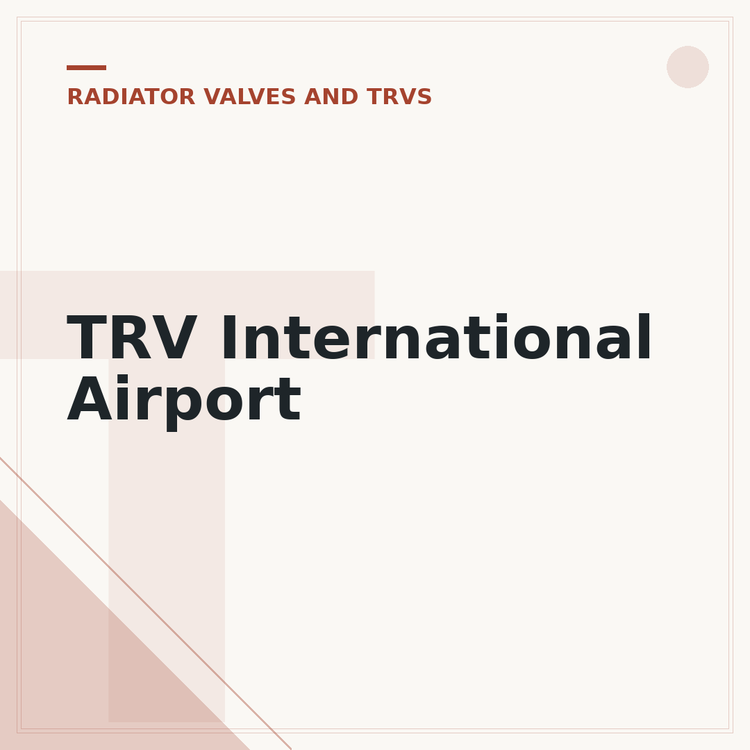 TRV International Airport