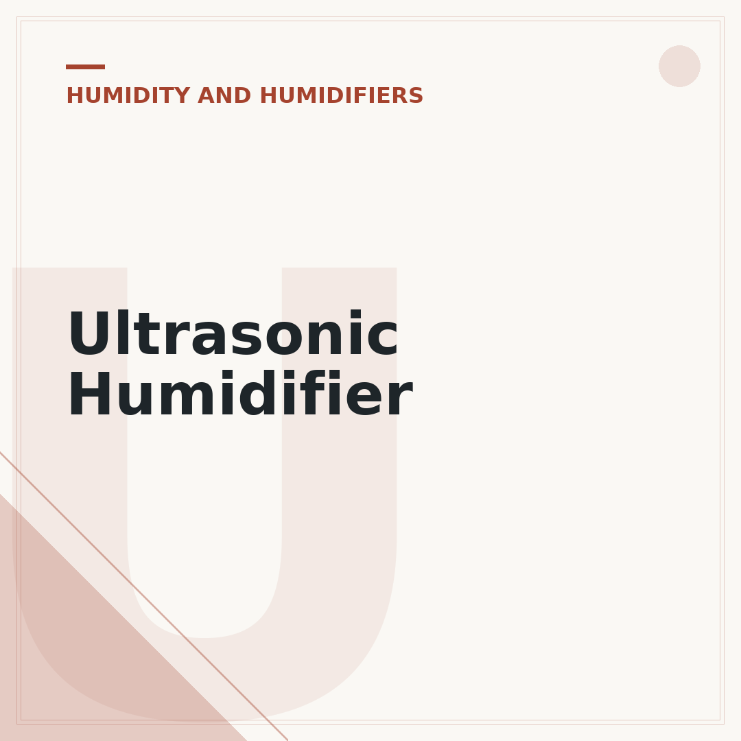 Ultrasonic Humidifier