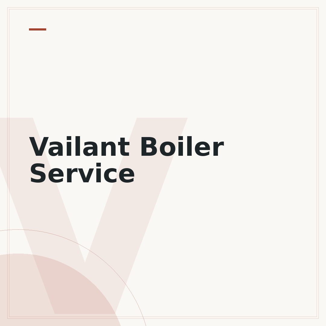 Vailant Boiler Service
