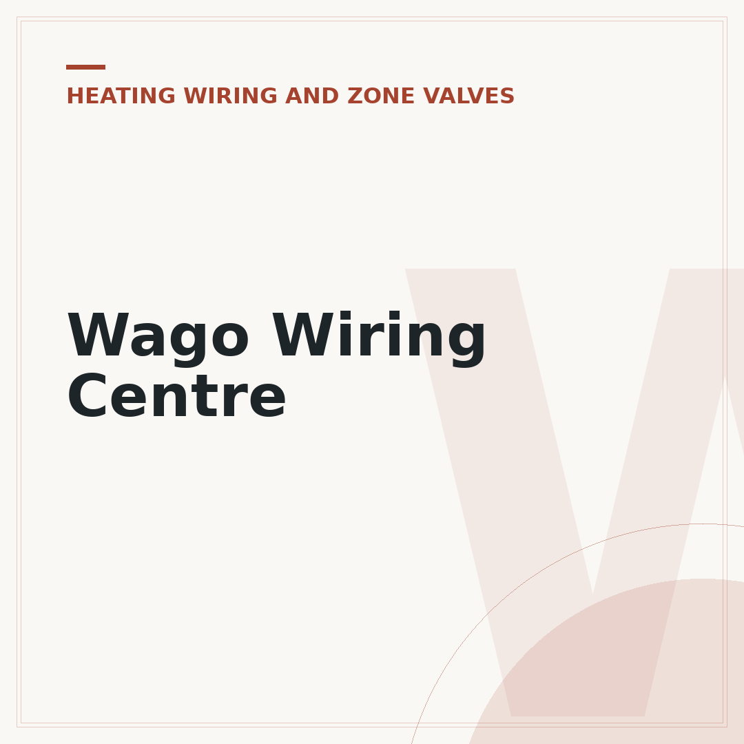 Wago Wiring Centre