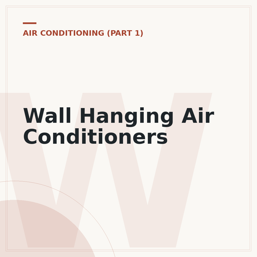 Wall Hanging Air Conditioners