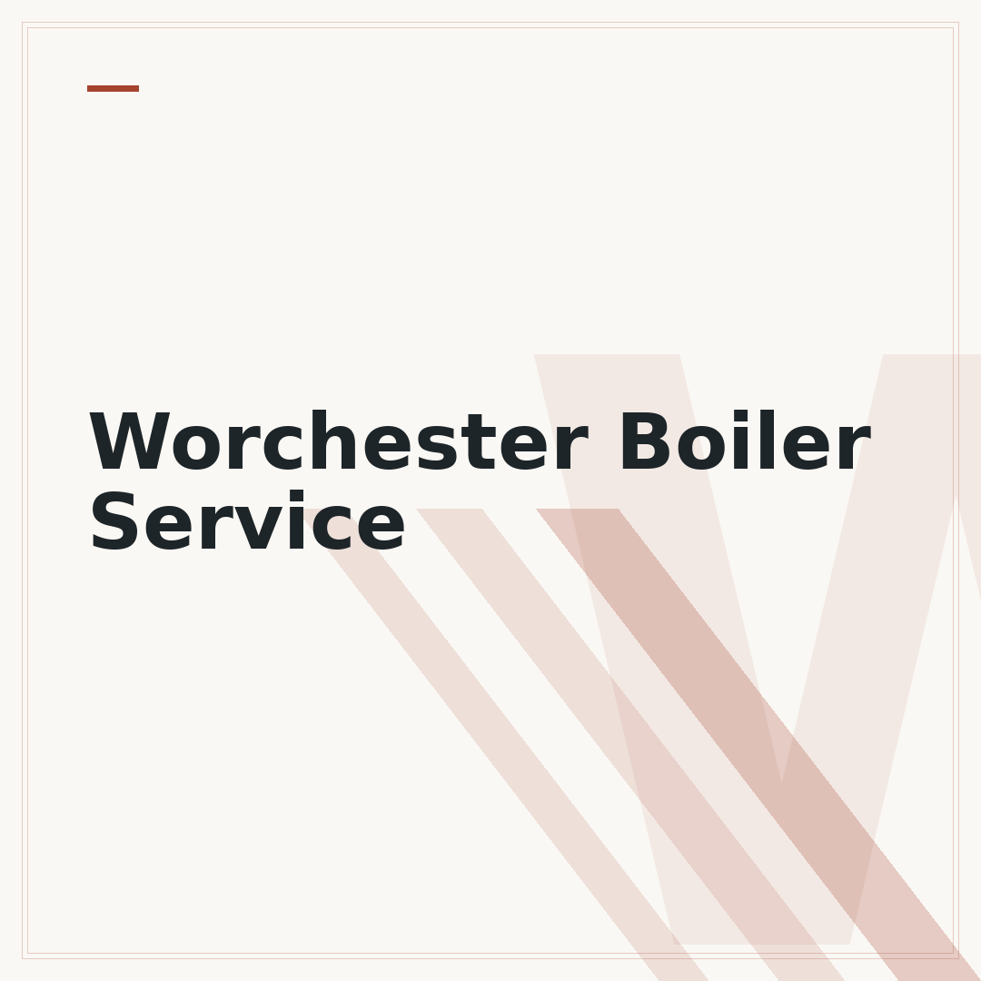 Worchester Boiler Service